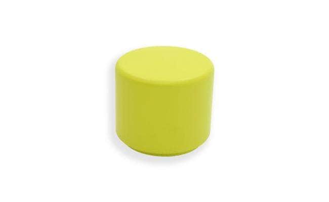 Simplistic Modern Circle Backless Park Bench - 15 in. Diameter - Crowd Control Warehouse