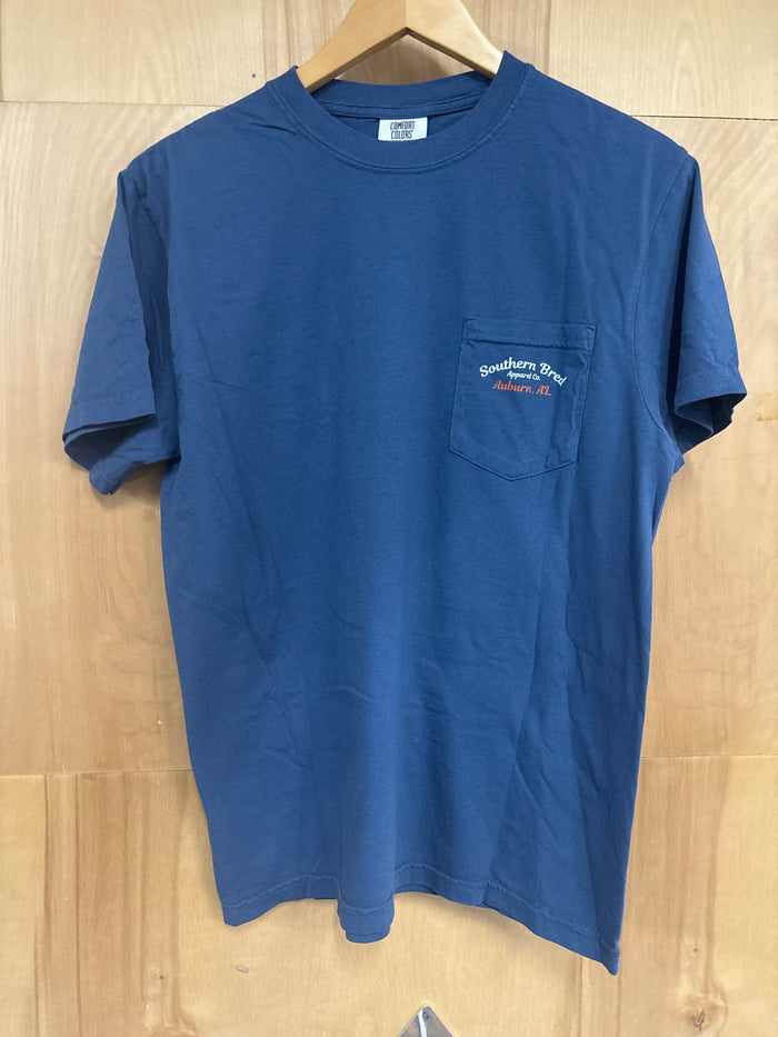 Southern Bred Apparel Company Auburn, AL T-Shirt in Midnight