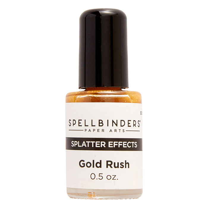 Spellbinders - Splatter Effects - Gold Rush. Available at Embellish Away in Bowmanville Ontario Canada.