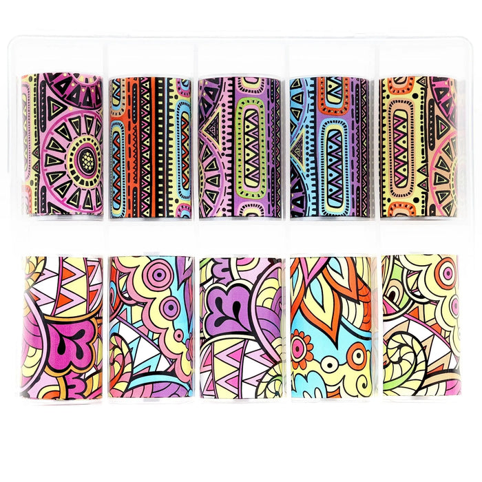 TFS-16 Bohemian Set of FoilsΒ Β Naio Nails