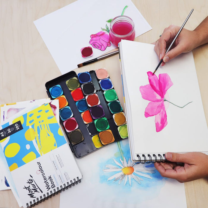 Watercolour Book Discovery A3 (11.7 x 16.5in) 30 Sheets 190gsm