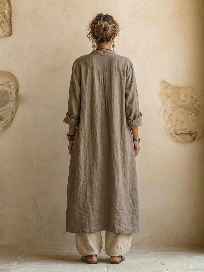 Nora 3-Piece Set | Cotton-Linen Blend Casual Wear for Women 4