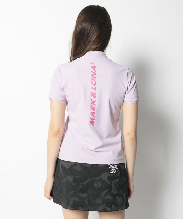 Women's Ace Mock Neck Top Lavender