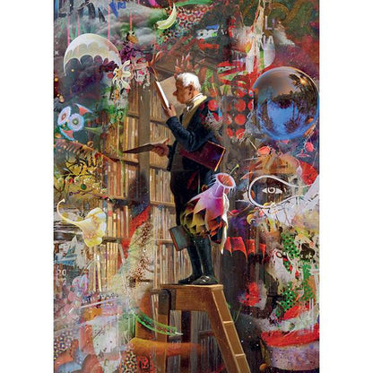 1000 Piece Jigsaw Puzzle - Rebrush: The Bookworm | Heye