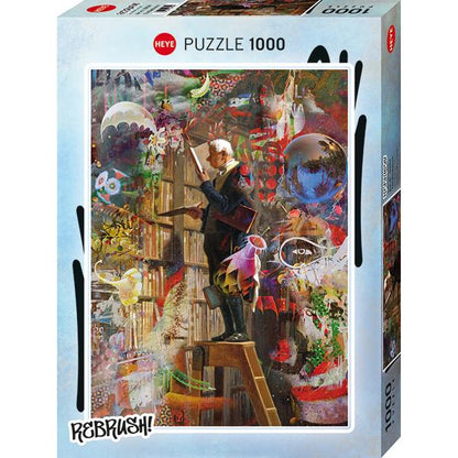 1000 Piece Jigsaw Puzzle - Rebrush: The Bookworm | Heye