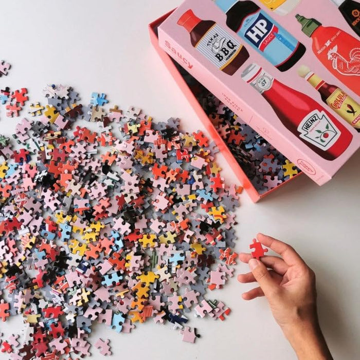 1000 Piece Jigsaw Puzzle - Saucy | happily