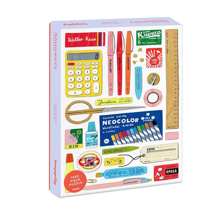 1000 Piece Jigsaw Puzzle - Stationary | happily