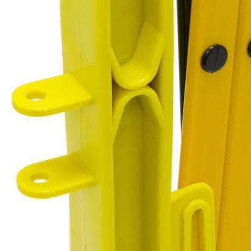 11.5' Xpandit Plastic Expandable Barricade - Crowd Control Warehouse