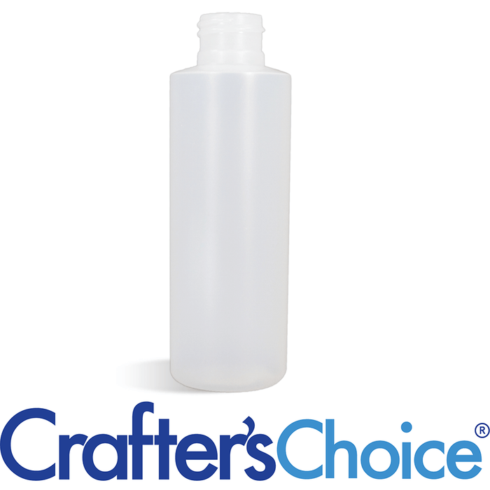 16 oz Natural Cylinder Round Bottle - 24/410