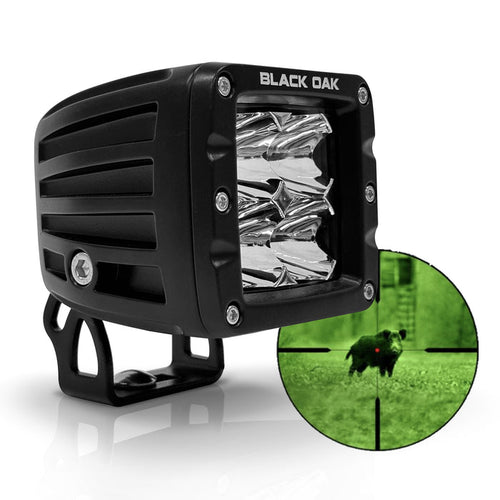 2 Inch 850nm Infrared LED Pod Light - Pro Series 3.0 | Spot or Flood (12W)
