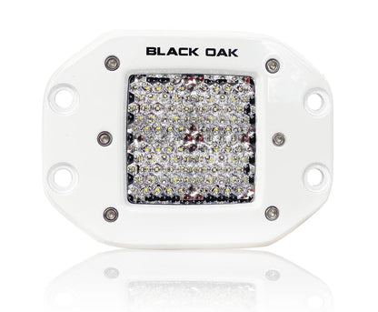 2 Inch Marine Flush Mount LED Pod Light – Pro Series 3.0 | Diffused (40W)