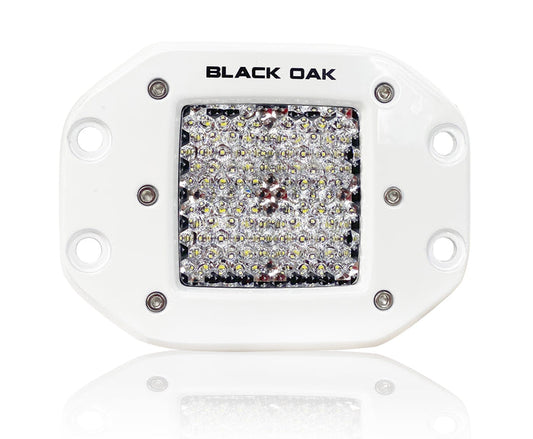 2 Inch Marine Flush Mount LED Pod Light – Pro Series 3.0 | Diffused (40W)