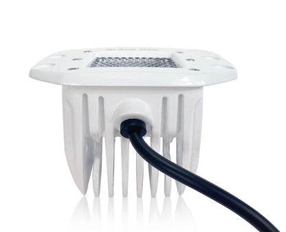 2 Inch Marine Flush Mount LED Pod Light – Pro Series 3.0 | Diffused (40W)