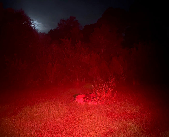 2 Inch Red Predator Hunting LED Pod Light - Pro Series 3.0 | Diffused (12W)