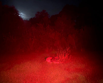 2 Inch Red Predator Hunting LED Pod Light - Pro Series 3.0 | Diffused (12W)
