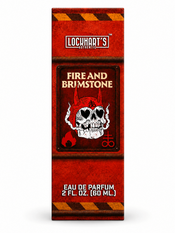 Fire and Brimstone EDP Fragrance 2oz. - Lockhart's Authentic Grooming Company, LLC