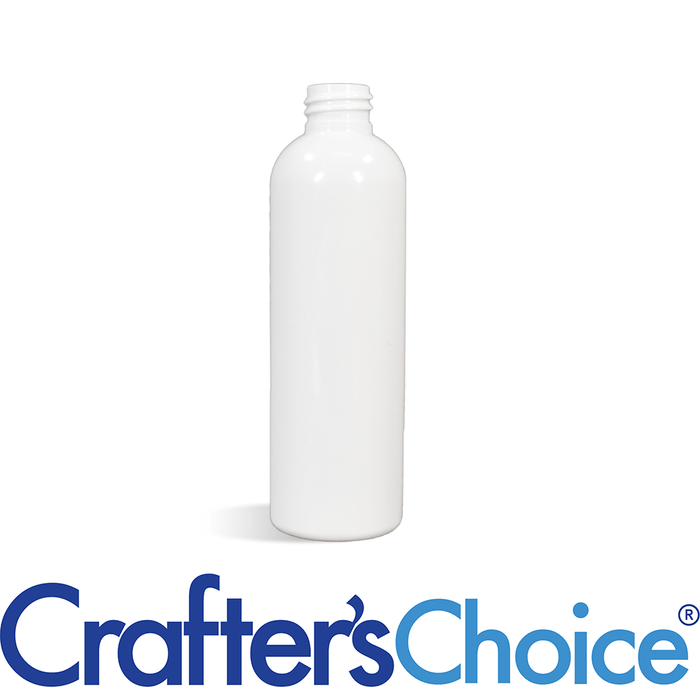 2 oz White Bullet Plastic Bottle - 20/410