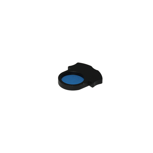 24mm Microscope Filter (Blue), SKU MT18025521, three quarter front view