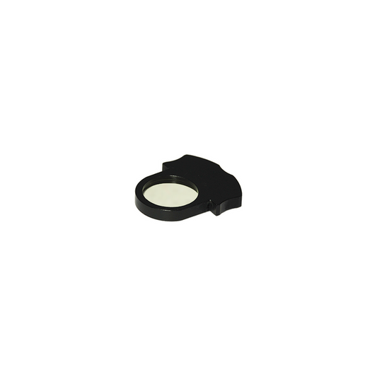 24mm Microscope Filter (Matte White Finish), SKU MT18025511, three quarter front view