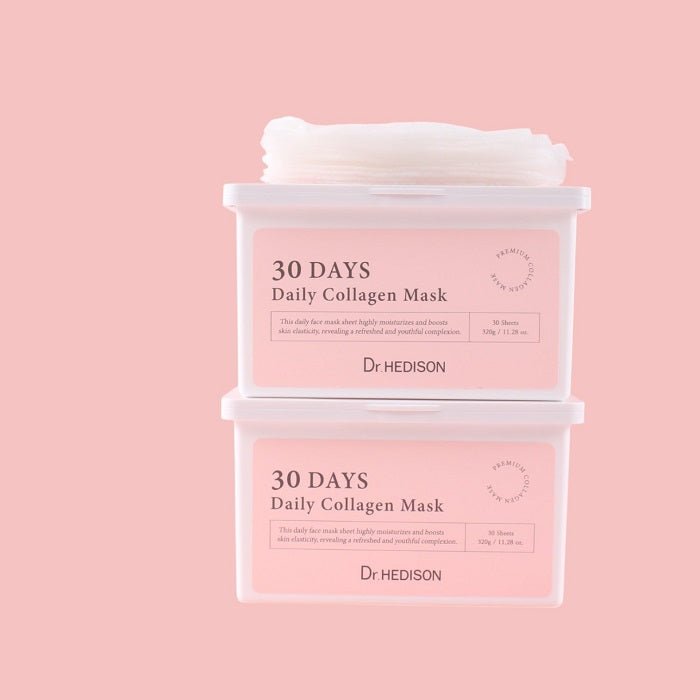 30 DAYS DAILY COLLAGEN MASK - Set 30 Masti Cu Colagen - skinseen.ro