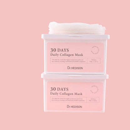 30 DAYS DAILY COLLAGEN MASK - Set 30 Masti Cu Colagen - skinseen.ro