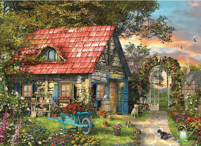300 Piece XL Jigsaw Puzzle - Country Shed | EUROGRAPHICS