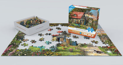 300 Piece XL Jigsaw Puzzle - Country Shed | EUROGRAPHICS