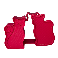 3D Printed Cat Bath Bomb Mold