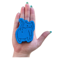 3D Printed Cat Bum Bath Bomb Mold