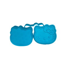 3D Printed Kitty Face Bath Bomb Mold