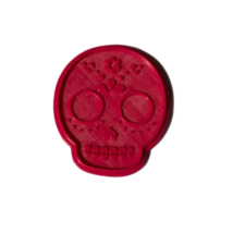 3D Printed Sugar Skull Bath Bomb Mold Set