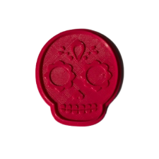 3D Printed Sugar Skull Bath Bomb Mold Set