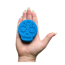 3D Printed Sugar Skull Bath Bomb Mold Set