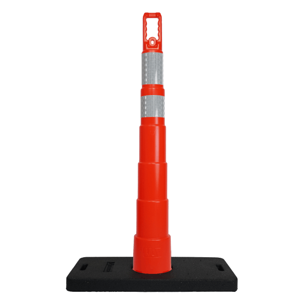 42" Channelizer Cone with 2 reflective bands - Crowd Control Warehouse