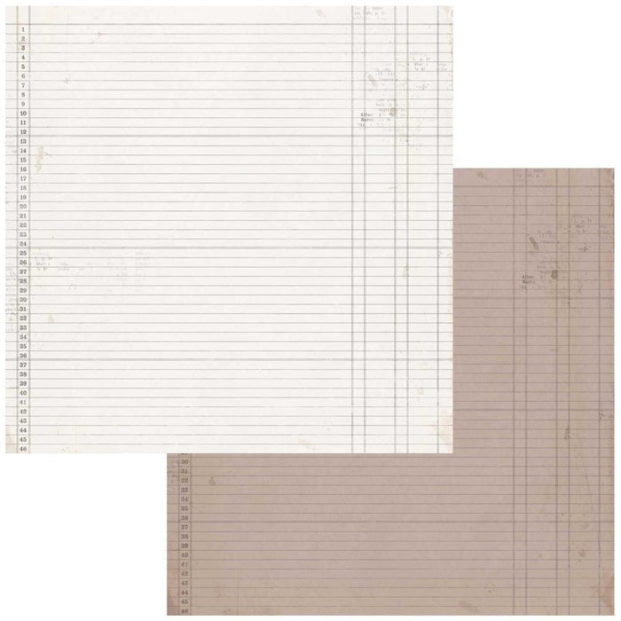 49 And Market - Double-Sided Cardstock 12"X12" - Ledger 4. The calming feel of the great outdoors comes to life with the Vintage Artistry Nature Study collection. 12x12 inch Double-sided heavy weight cardstock. Available at Embellish Away located in Bowmanville Ontario Canada.