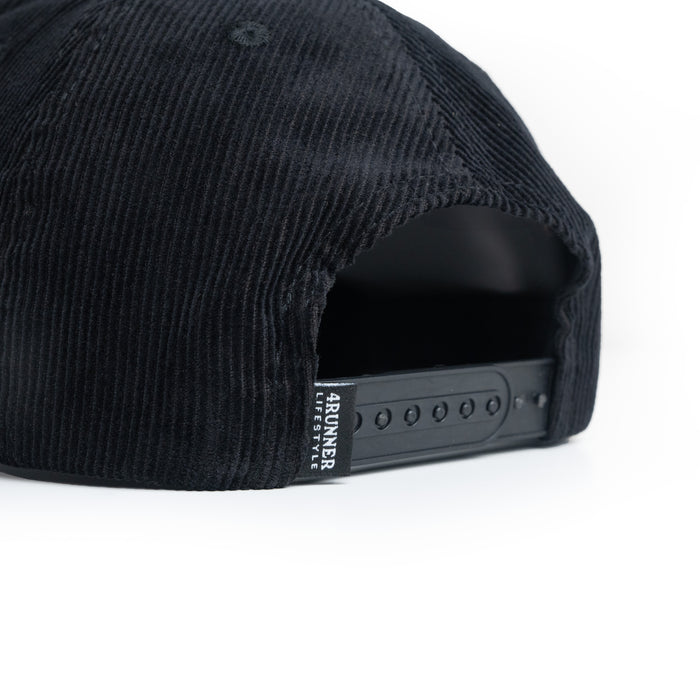 4Runner Lifestyle Overland Outlaw Black Corduroy Hat
