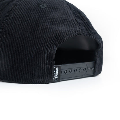 4Runner Lifestyle Overland Outlaw Black Corduroy Hat