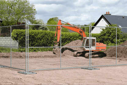 6x10 Foot Chain Link Fence Panel - Trafford Industrial - Crowd Control Warehouse
