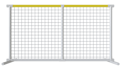 7 Foot Lightweight PVC Sport Panel Fencing - Crowd Control Warehouse
