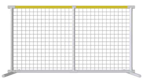 7 Foot Lightweight PVC Sport Panel Fencing - Crowd Control Warehouse