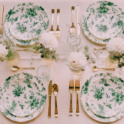 8 In. Trendables Verdure Design Salad/Dessert Plates - 10 ct.