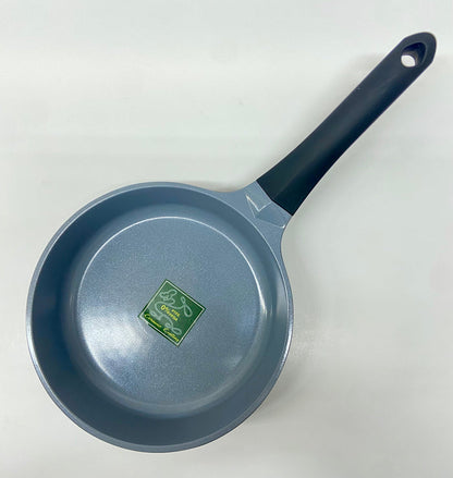 8" Inch Ceramic Non-Stick Fry Pan Diamond Cut - Blue