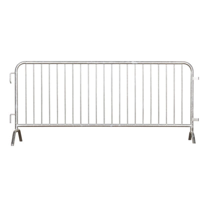 8.5 Ft Hot - Dipped Galvanized Steel Barricade - Crowd Control Warehouse