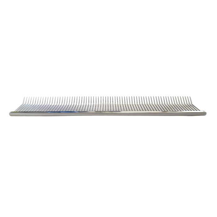 8.5" Silver Bent Tip Comb