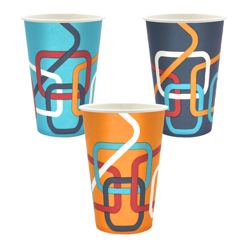 Automatic Retailing Vending Paper Cups 9oz / 1000 Cups 9oz Amalfi Tall Vending Cups