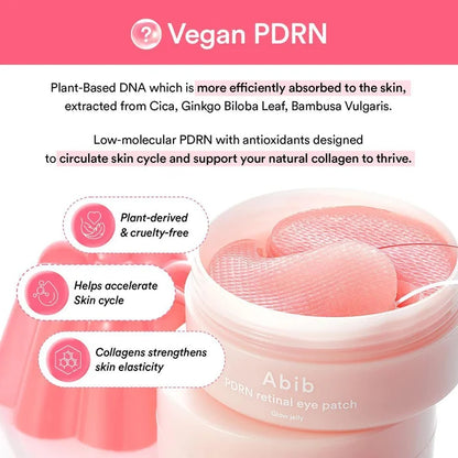 Abib PDRN Retinal Hydrogel Eye Patch 60 patches