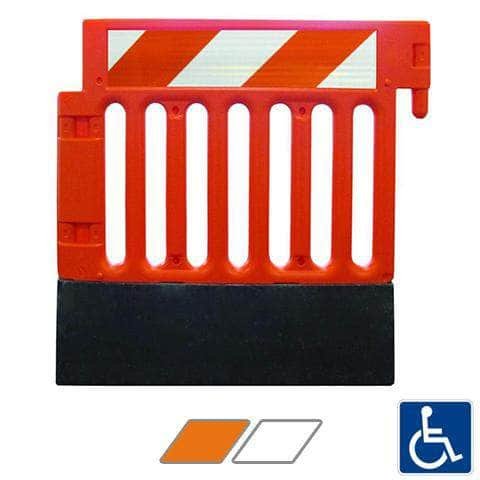 ADA Compliant Pedestrian Barricade - Crowd Control Warehouse