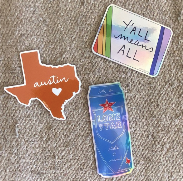 Affirmation stickers