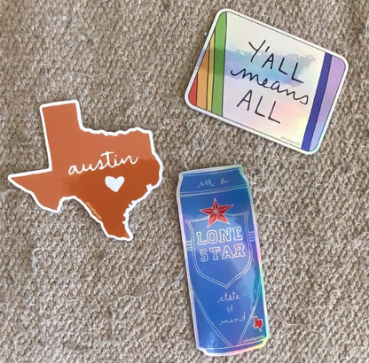 Affirmation stickers