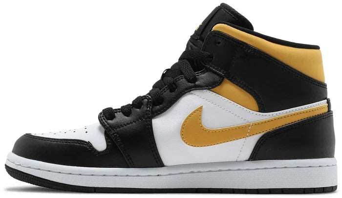 Air Jordan 1 Mid GS  "Black University Gold"
